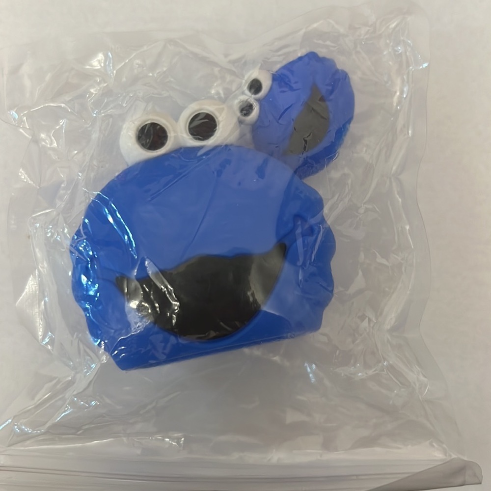 CUTE Cookie Monster iPhone cable protector for iPhone fast charger (18W/20W)